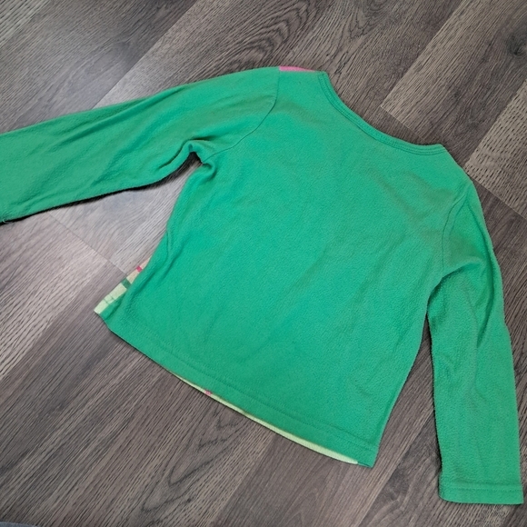 Disney Girls Tinker Bell 24 Month Pajama Flannel Shirt Holiday Fairy - Picture 2 of 5